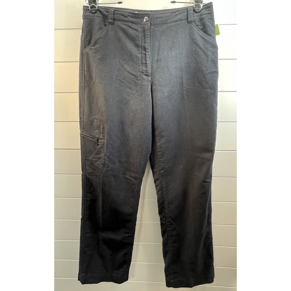 Orvis Pants Womens Chamois Pants Sz 12 Black Utility Performance Stretch NWT